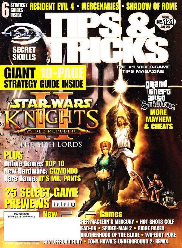 Tips & Tricks Issue 121 (March 2005) cover